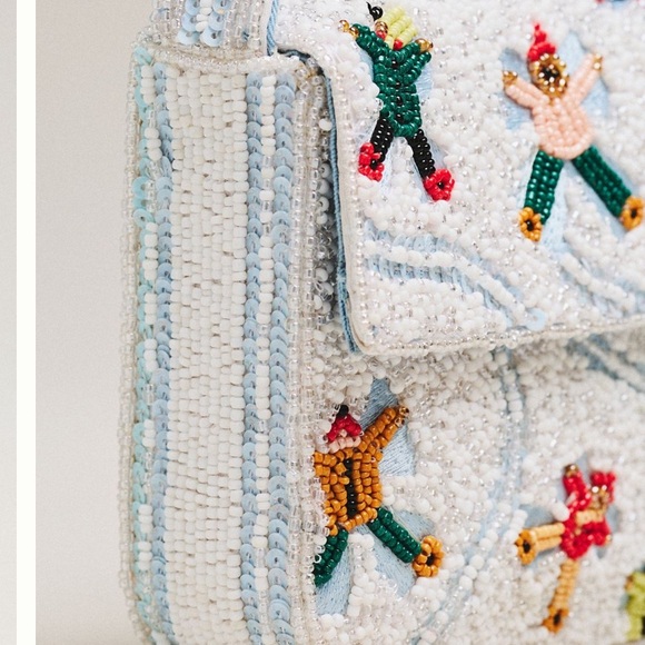 [HOT]The Fiona Beaded Bag: Winter Icon Edition - Snow Angels - Picture 4 of 4